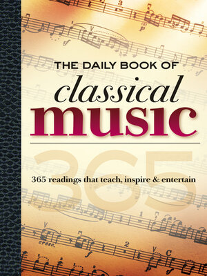 cover image of The Daily Book of Classical Music